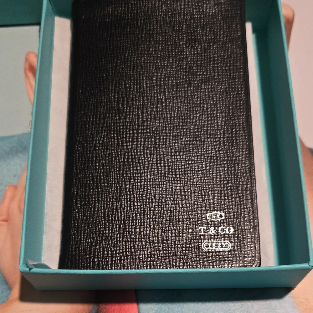 Tiffany & Co. Black Planner Office Essential
